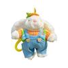 Strap Lop Ear Pants Cartoon Plush Pendant Keychain For Kids And Teen Accessories