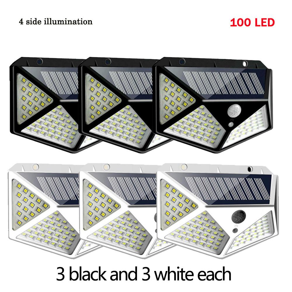 1/2/4/6/8/10PCS Multifunctional LED Solar Lights With Motion Sensor Outdoor Waterproof Decoration 180 Degree Lighting Wall Lamp