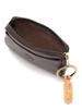 Coin Case Coin Purse Leather Genuine Leather Cowhide Unisex Olive [IL BISONTE] Women's Men's