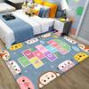 Kinderspiel Krabbelteppich Zeichentier Zahlenrasterspiel Teppichpuzzle Schlafzimmer Kinderzimmer Dekorativer Bodenbelag
