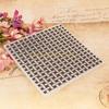 3Pcs Textured Plastic Embossing Folder 6x6Inch Paper Embossing Templates Stencils for Holiday Card Making Scrapbooking top sale