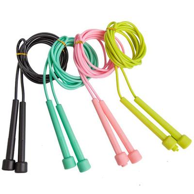 1 Adet Hızlı Atlama İpi Çocuklar Pvc Atlama İpi Ayarlanabilir Fitness Ekipmanları