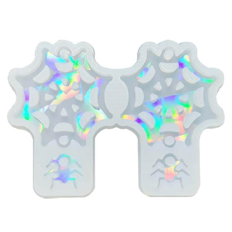 

Cobweb Shaped Keychain Mould Silicone Material for Jewelry Pendant Hand Making 1 белый