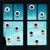 5x Scary Halloween Terrifying Eyeball Window Sticker For Party Decoration Terrifying Eyeball Sticker