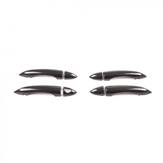 ABS Exterior Door Handle Cover Trim without hole For Alfa Romeo Giulia 17-20