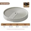 Large Movable Flower Pot Tray with Universal Wheels & Water Collection, Thick Plastic