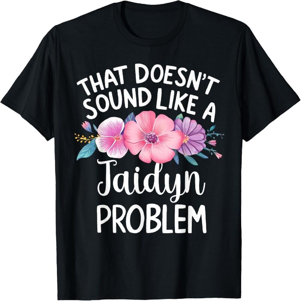 

Jaidyn Personalized Cute Flower Girls Jaidyn Name T-Shirt XXXXXL чёрный