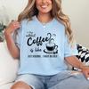 Coffee Lover Graphic Tee A Day Without Coffee Print Tshirt Tops Funny Coffee Gift Tshirt Casual Shortsleeve Crewneck Tee