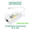 SP318E SP328E SP668E SP802E Sync Signal Booster Control for RGBIC LED Strips SPI RGB Matrix LED Controller Bluetooth Mesh App 4A
