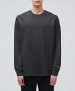 Crew Neck Long Sleeve T-Shirt [Dark Gray]