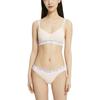 Calvin Klein One Logo Waistband Solid Color Underwear Women underwear Light-Yellow QF6764AD-120