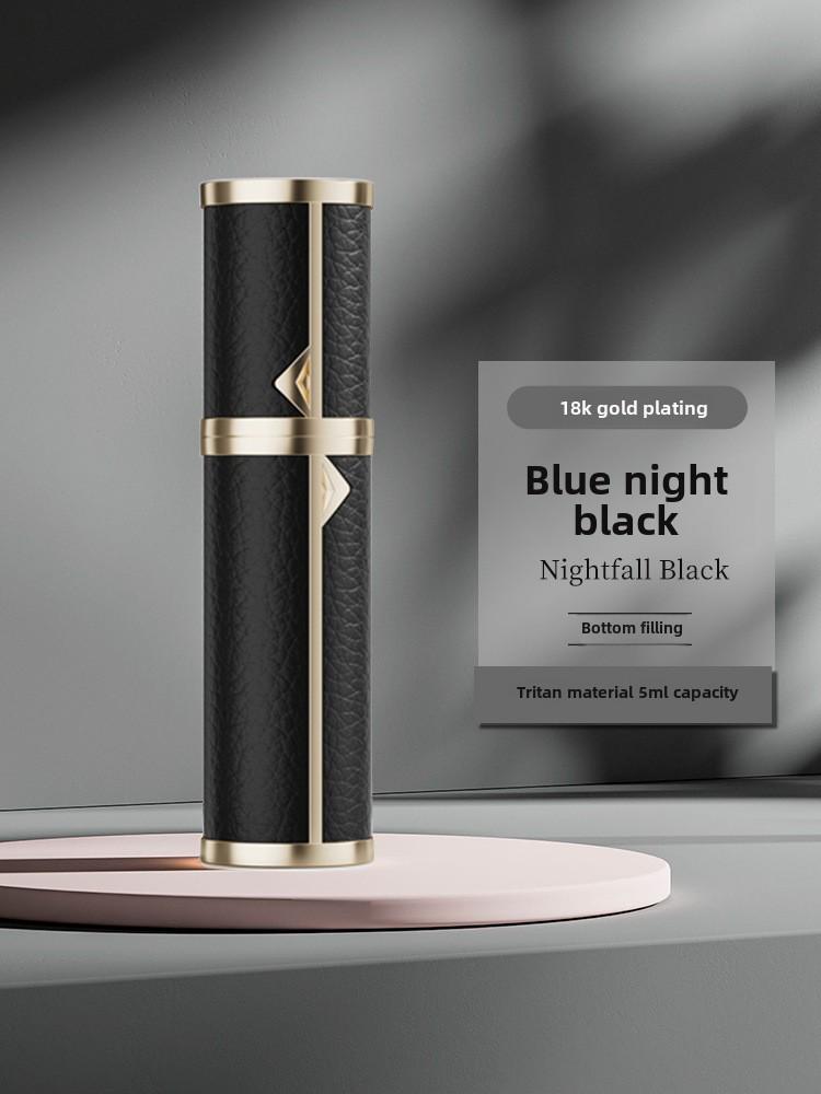 Empty Refillable Perfume Spray Bottle - Bottom Press Design, Portable and Compact for Travel