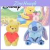 Adorabile Peluche Stitch che Abbraccia un Cuore, Carino Regalo, Decorazione da Appendere Perfetta, 12cm, Morbido