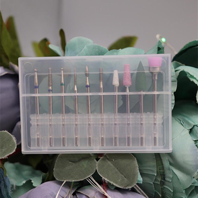 Nagelbohrer-Bits, rotierender Fräser, Maniküre- und Pediküre-Werkzeug für elektrische Nagelmaschinen zum Entfernen von Nagellack-Gel