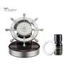 Air Freshener Solar Power Car Aromatherapy 360 Degree Rotation Natural Plant Extract Accessories Interior Creative Helm Shape Auto Purifier