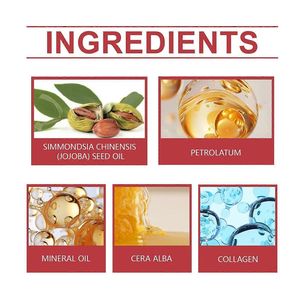 Offerta a tempo limitato!!Crema Riparatrice Rughe Labbra Hoygi - Riduce Linee delle Labbra e Linee del Sorriso, Idrata e Nutre le Labbra per la Cura Quotidiana meno