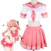 Fate Apocrypha Fgo Astolfo Cosplay Costume Sexy Pink School Uniform Suit Outfit