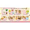Rilakkuma Relaxing Cat Cafe 8-Piece Box Set [Re-ment] In Stock