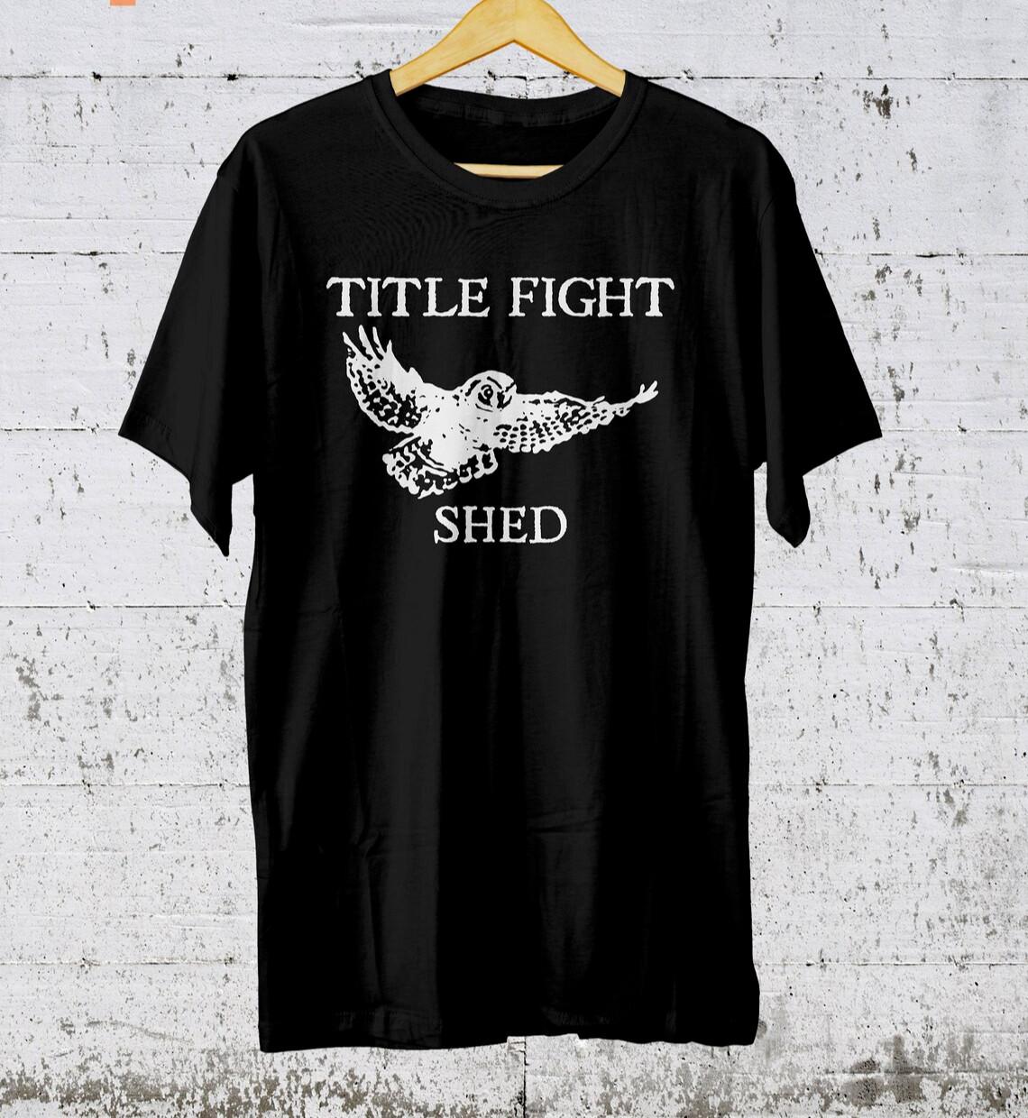 Title Fight Shed T-Shirt Mens Womens Tees Top, Rock Band Title FighT Shirt Mens Womens Tees Top, Music Merch, Unisex Tee M