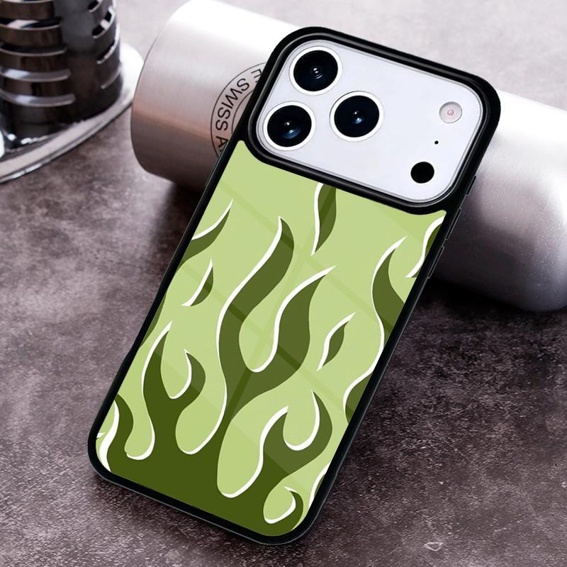 Cool Flame Colorful Pattern Phone Case For iPhone 17 16 15 14 13 12 11 Pro Max Plus 17Air Soft Silicone Cover