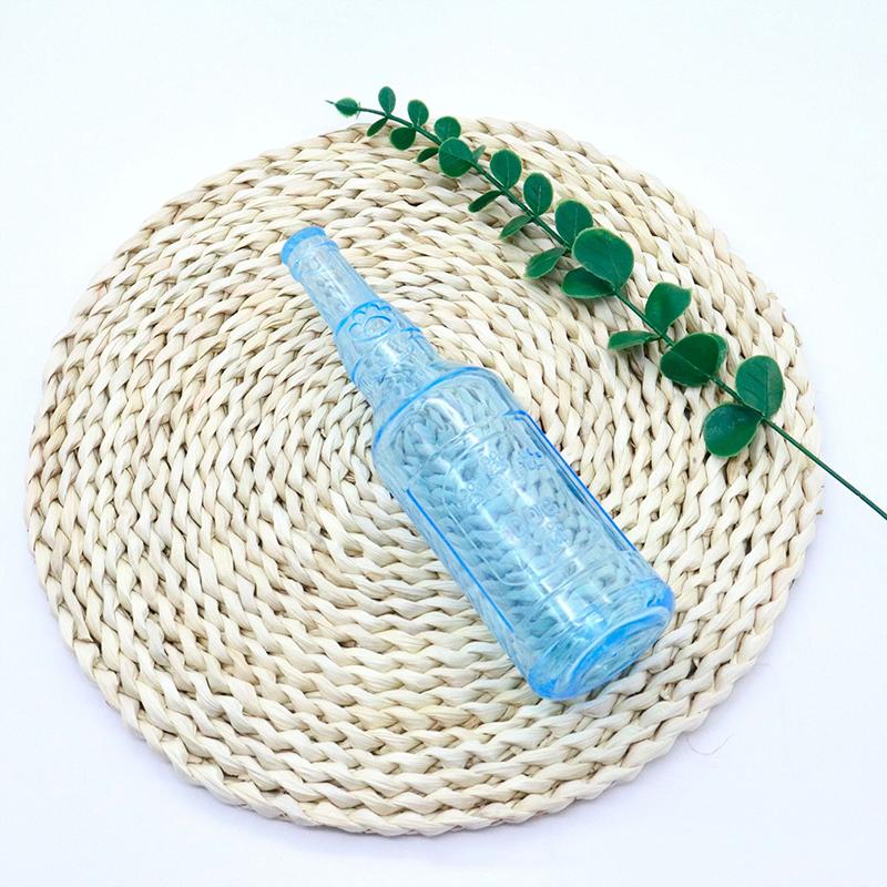 Pet Chew Toy Beer Bottle Dog Sound-Making Chew-Resistant Teething Toys Empty Bottle or with Tennis Ball Pets Interactive Toys