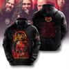 Rock Band Slayer Sweat à capuche imprimé 3D Hommes Femmes Mode Hip Hop Sweat à capuche Sweat-shirt Vêtements pour adultes Masculina Sudaderas Hombre