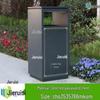 Stainless Steel Outdoor Trash Bin for Hotels, Parks, and Malls
