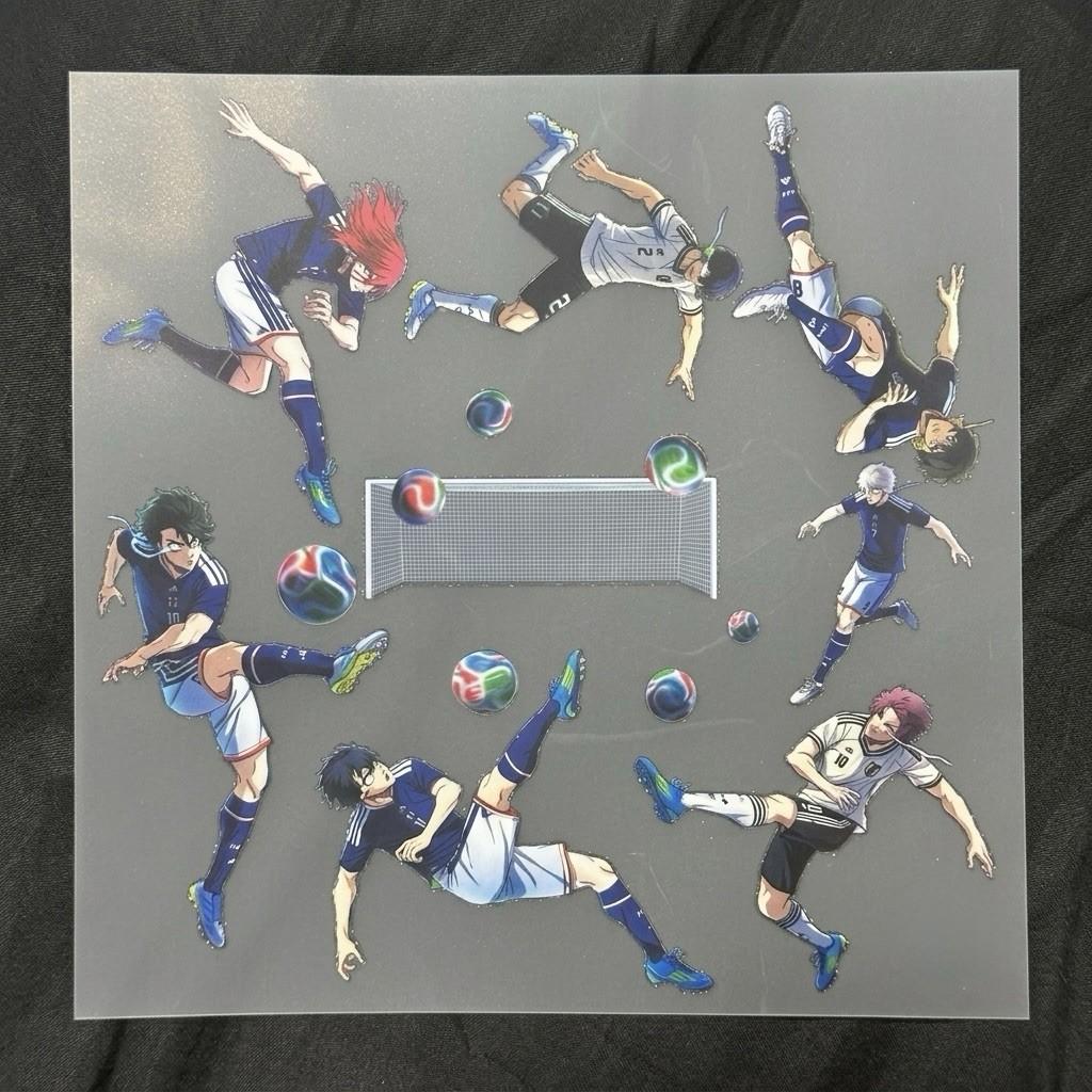 Blue Lock Adidas Limited 2026 Japan Heat Transfer Stickers All members ver. Rare