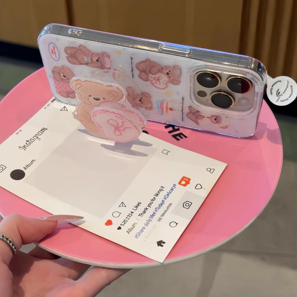 Einschichtiger Care Bear für IPhone16pomax für Apple 15pr Handyhülle 14 Neuer Stil 13 Cartoon 12