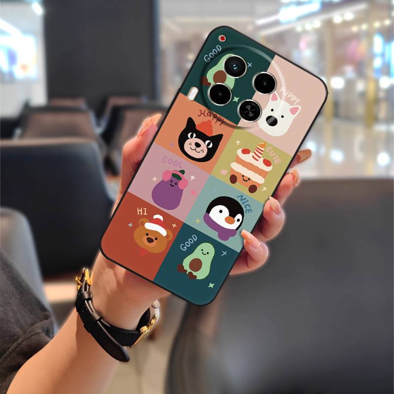 Shockproof Full wrap Phone Case For Tecno Camon30/4G/5G/CL6/CL7 Animals Cute Back Cover Durable Anti-dust Silicone TPU