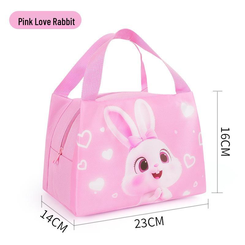 Large Capacity Insulated Lunch Tote - Durable Aluminum Foil Bento Bag for Office Workers
