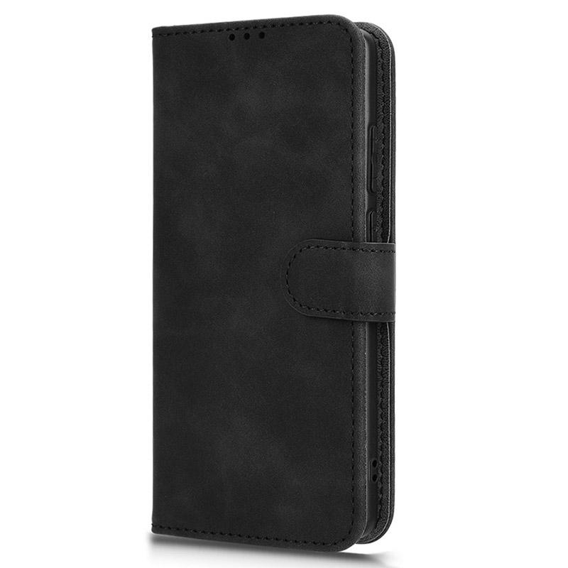 For Motorola Moto G85 5G/S50 Neo 5G Case Skin-Feel Leather Wallet Flip Anti-Drop Phone Cover