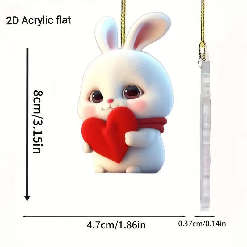 

Christmas Festive Acrylic Tree Car Interior Decor Hanging Pendant For Holiday Cheer