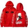 Anime Tokyo Ghoul Hoodie Cool Kaneki Ken Eyes Print Sweatshirt Men Women Casual Oversized Hoodies Harajuku Streetwear