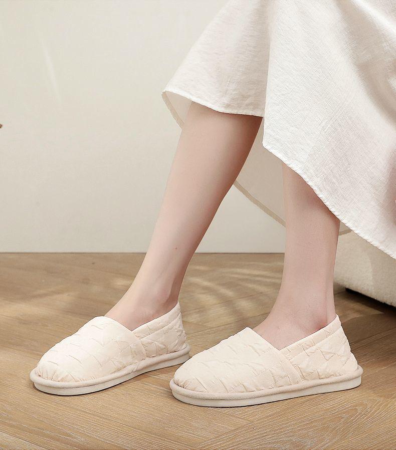 Breathable Anti-Slip Lightweight Postpartum Slippers with Soft Sole & Heel Covering