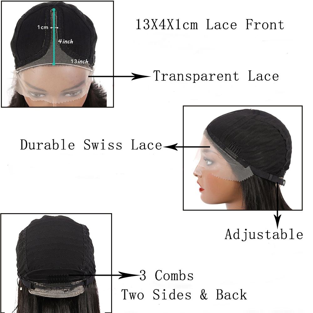 X-TRESS Synthetic Lace Front Wigs For Black Women Loose Wave Middle Part Transparent Swiss Lace Soft Natural Brown Wavy Hair Wig