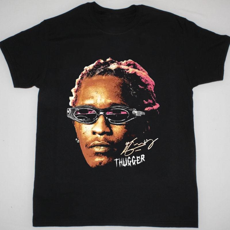 YOUNG THUG Signature Face For Fan Black Unisex Shirt VC202 M