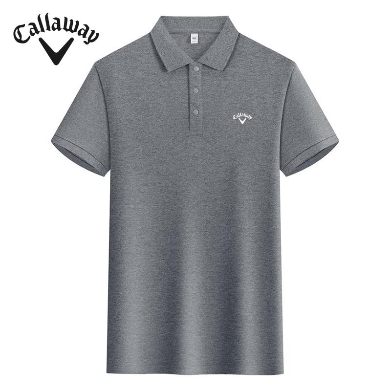 

FN600 Callaway 2026 Summer Women s Embroidered High Quality Cotton Polo Collar Shirt XL
