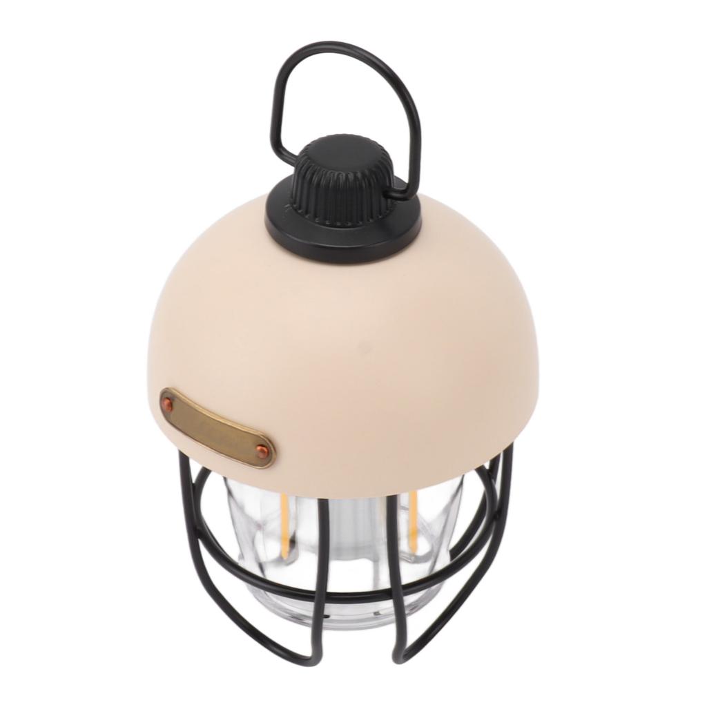 Camping Lantern Rechargeable 4500mAh Battery Powered LED Light 3 Modes Dimmable Waterproof for