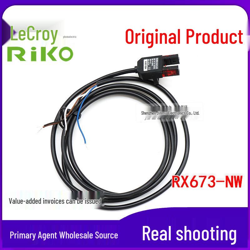 Taiwan RIKO RX673-NW Groove Type Photoelectric Sensor with 1m Cable RX673-NW