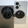 360 Rotating Aluminum Alloy Phone Holder Rack Support Suction Car Mount Magnetic Attachment For Stable Device Positioning