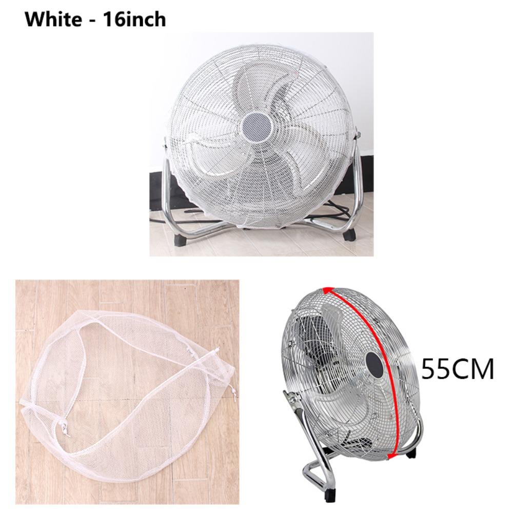 Atmungsaktive Netz-Bodenventilator-Schutzhülle Waschbare Ventilatorabdeckung Haustiersicherer Ventilatorschutz Zuhause