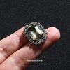 10Pcs Premium Metal Diamond Buttons High-End Coat Jacket Buttons Versatile Chiffon Shirt Square Crystal Diamond Buttons