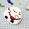 MORIPiLO Tissue Case Tit Daifuku Tissue Plush Toy Goods Cute White 9x13x1cm Character Makura no Morishita - Long-tailed (Shimae Pouch) - - - - -
