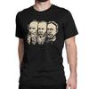 Men TShirt Russian Tolstoy Dostoevsky Chekhov Funny Pure Cotton Tees Short Sleeve Communist T Shirts Harajuku Streetwear