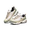 Skechers DLites 1.0 Panda Shoes Milk Tea Bear Thick Sole Sports Comfortable Casual Shoes Women Sneaker Olive 13167-NTOL