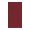 Burgundy Red Pleated Blind 110X200 Cm Fabric Width