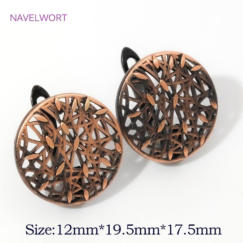 Fasteners For Earring Antique Bronze Shvenzy Earwires Brass Earring Hooks Earring Fixtures For DIY Earrings Making Accessories