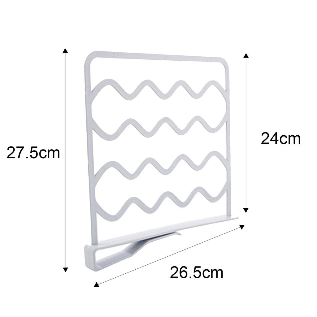 Closet Dividers for Shelves Easy To Use & Removable Dividers for Cabinets Closets Shelves