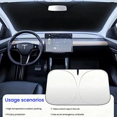 Car Window Sunshade Cover Sun Shade Windshield Visor Protector Windscreen Folding Auto UV Protection Curtain Styling Accessories